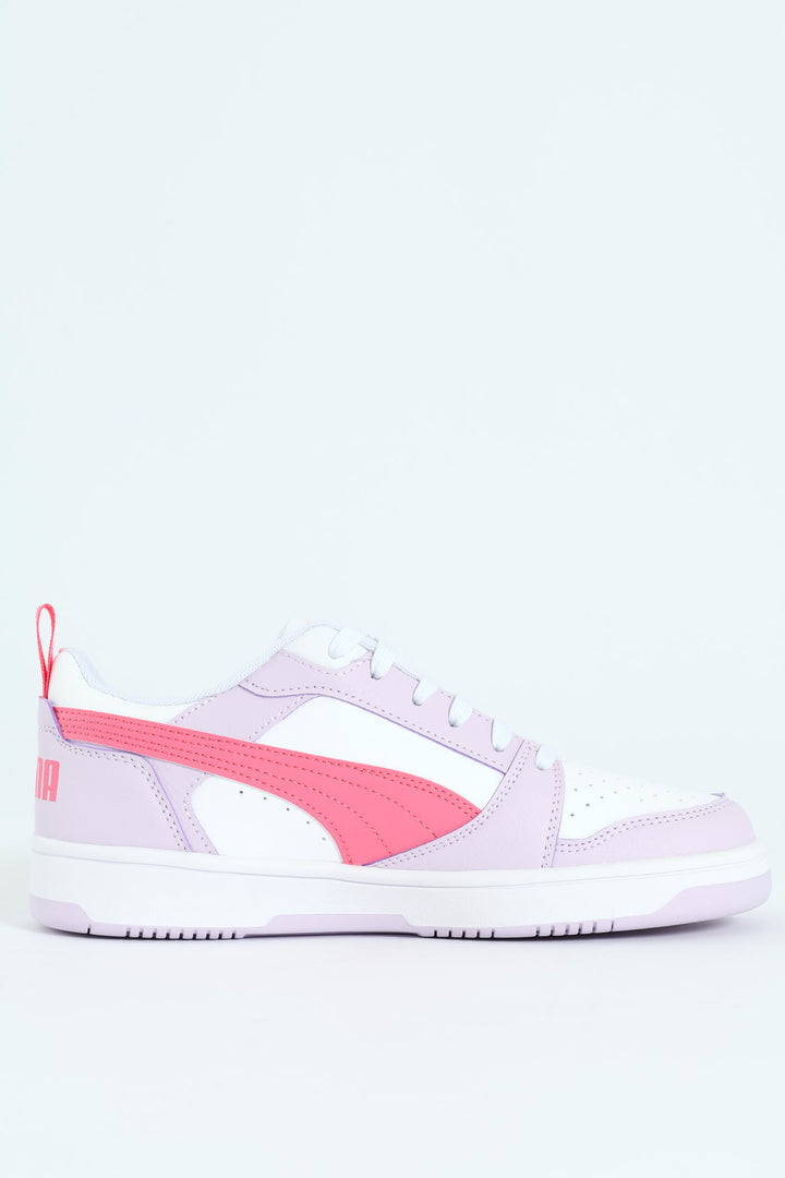 Girls Rebound V6 Low Jr Sneaker - Lilac