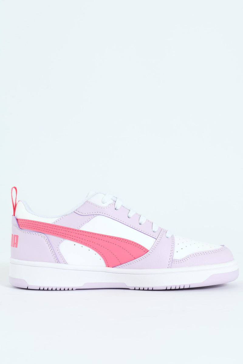 Girls Rebound V6 Low Jr Sneaker - Lilac