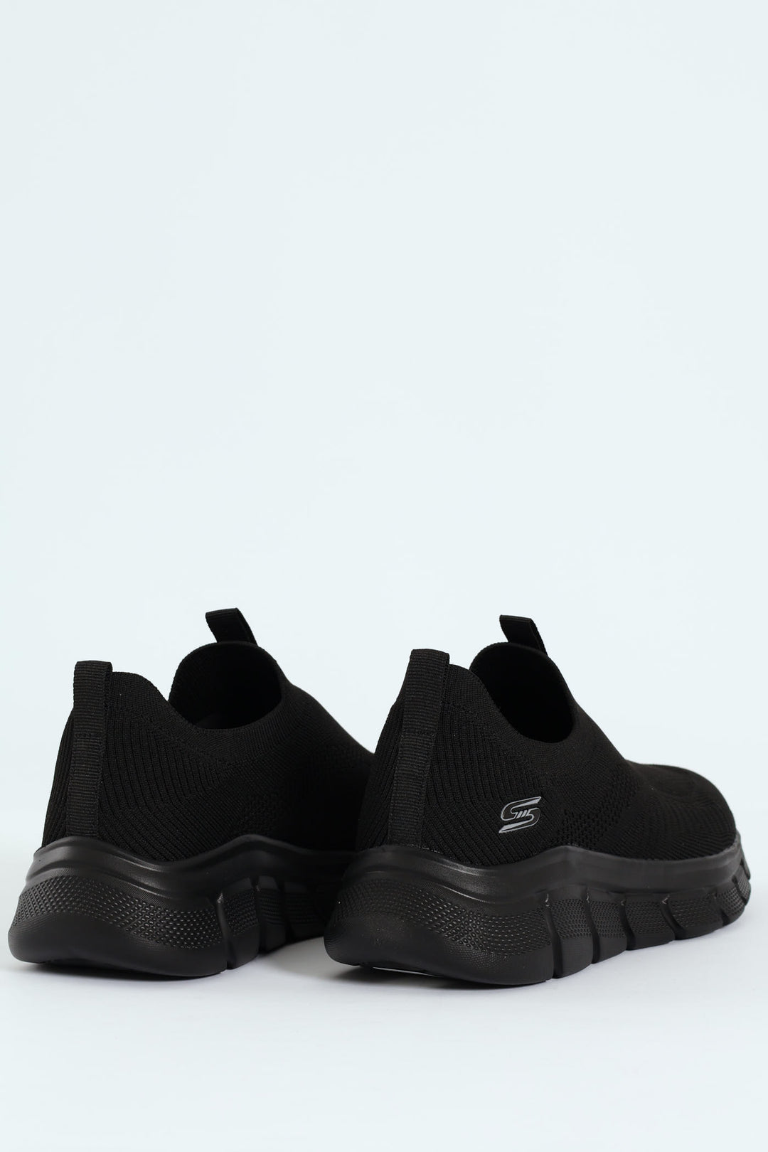 Bobs B Flex Knit Slip On Sneaker - Black