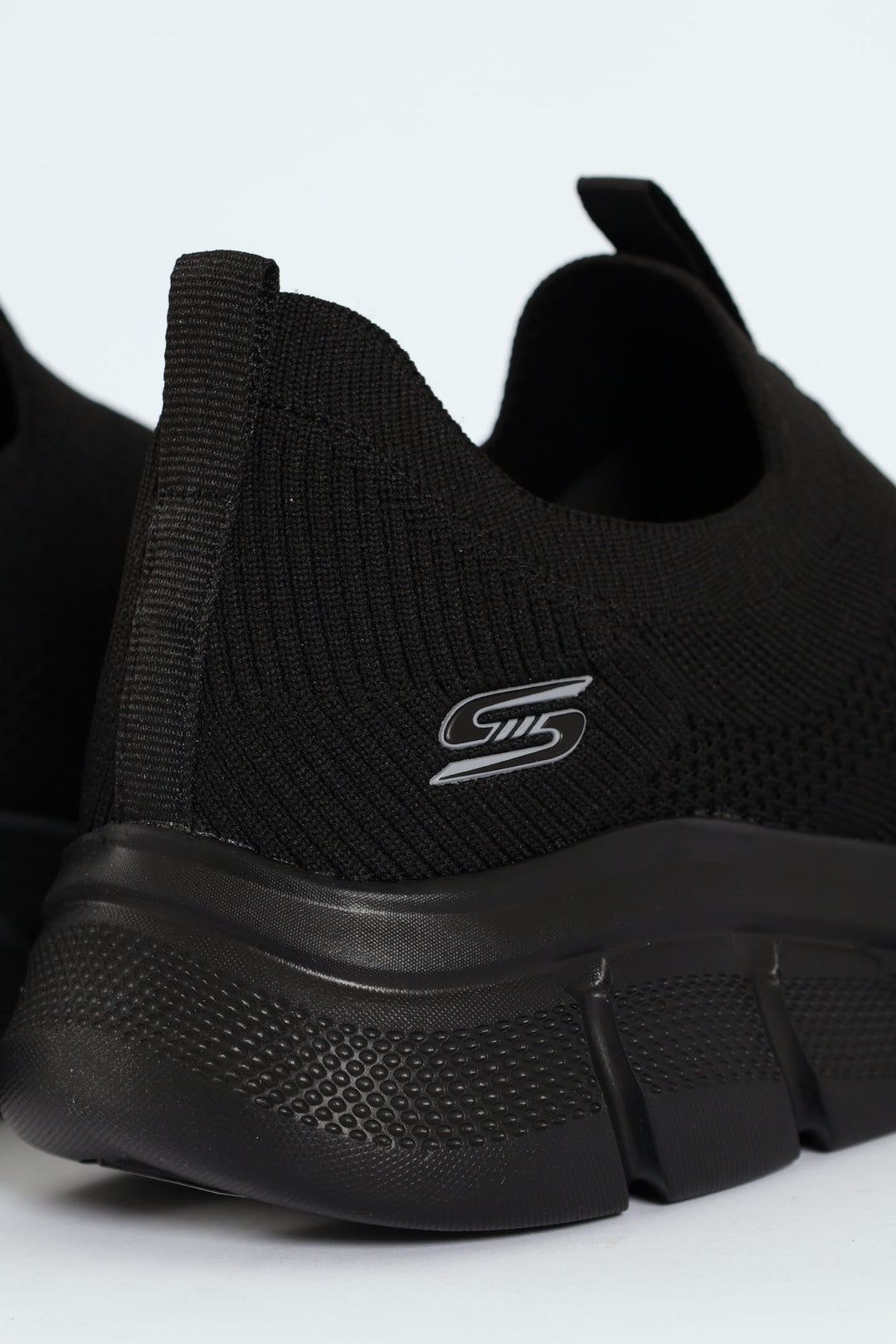 Bobs B Flex Knit Slip On Sneaker - Black