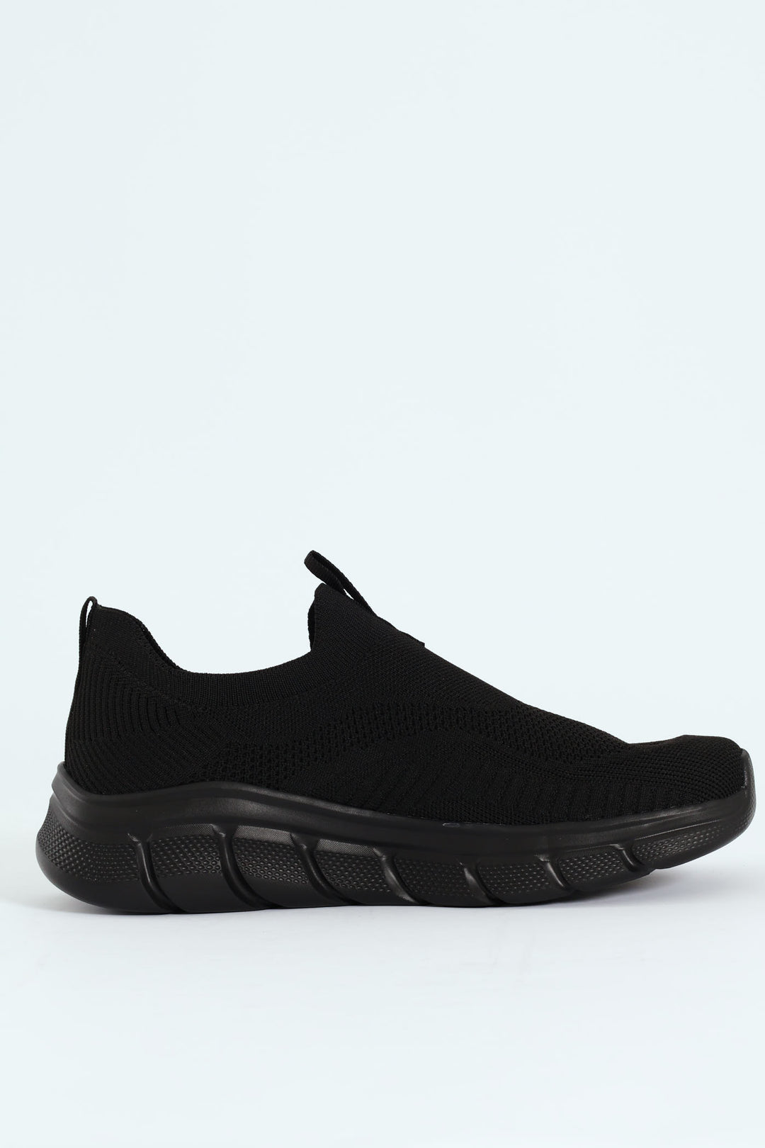 Bobs B Flex Knit Slip On Sneaker - Black