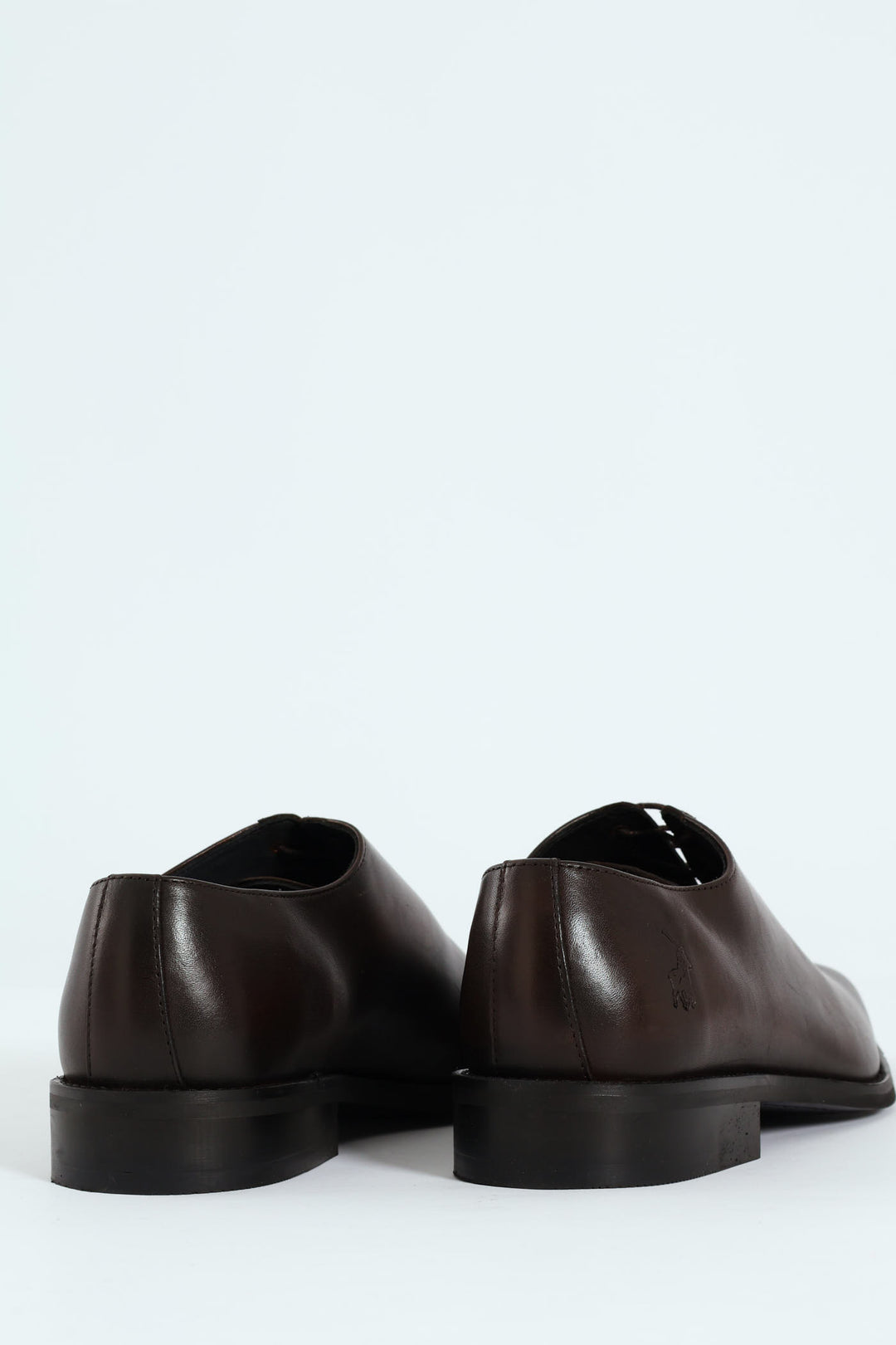 One Cut Oxford Lace Up Shoe - Brown