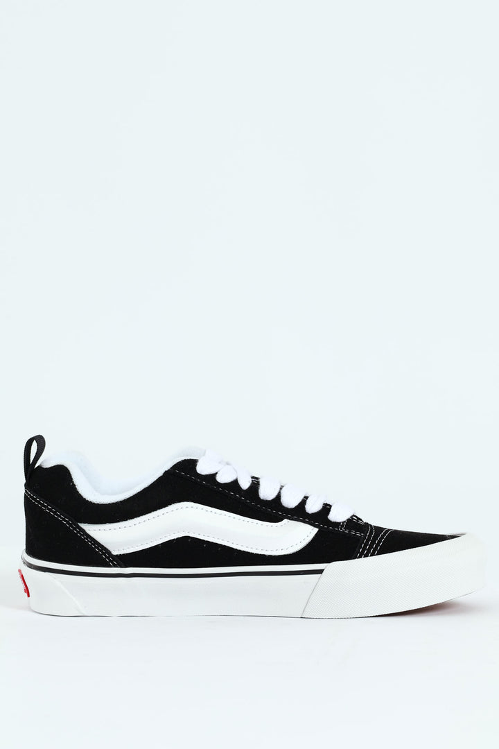 Knu Skool Chunky Lace Up Sneaker - Black/White