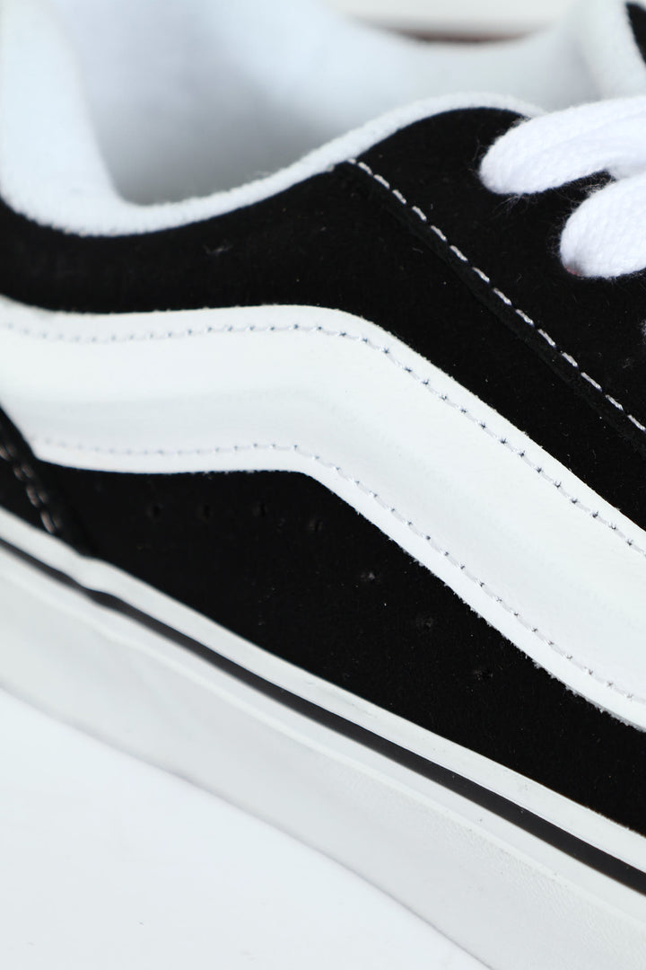 Knu Skool Chunky Lace Up Sneaker - Black/White