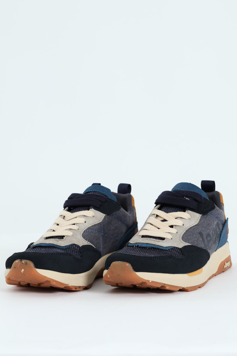 Ontario Scrambler Sneaker - Navy