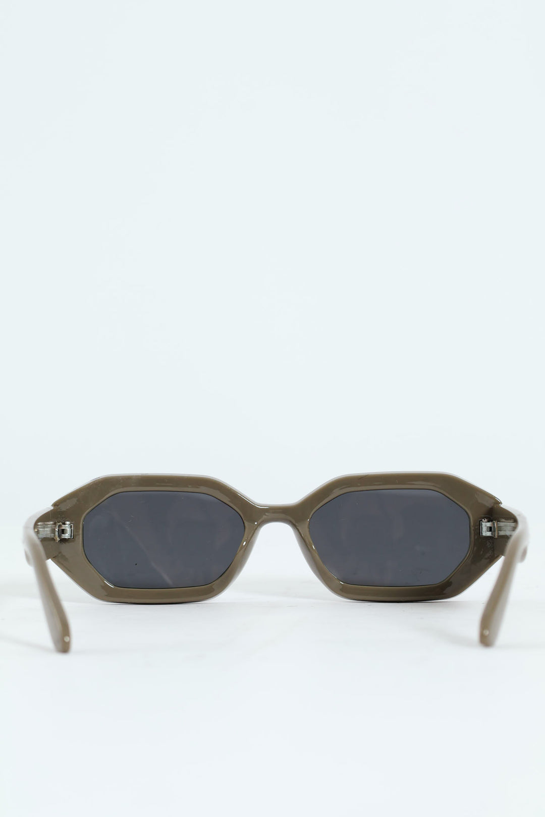Chunky Frame Sunglasses - Olive