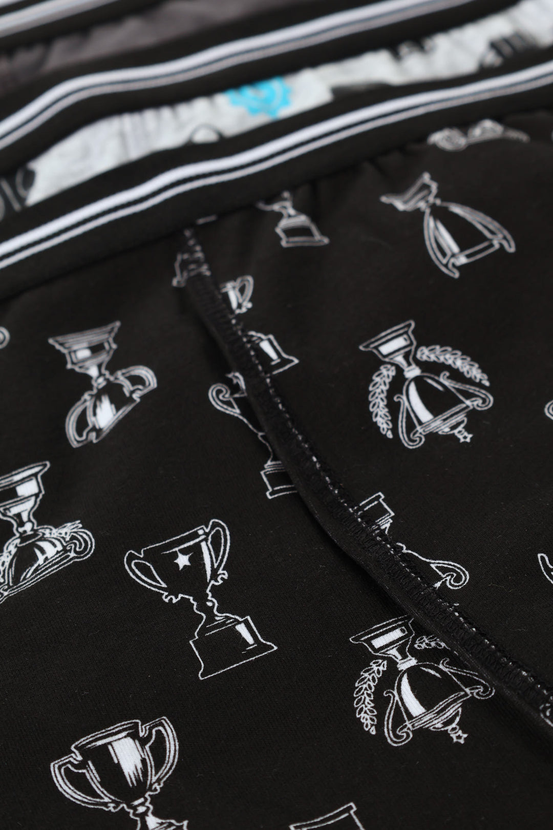 Boys 5 Pack Sports Themed Boxers - Black