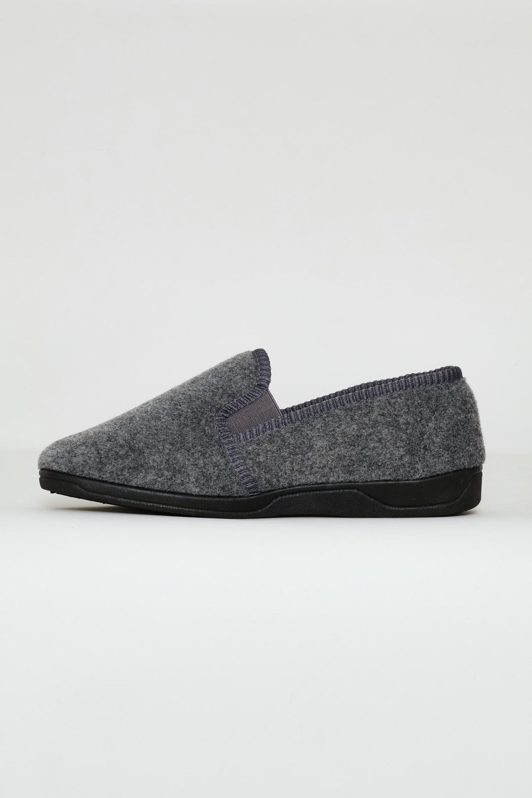 Johnny Closed Back Slipper - Grey