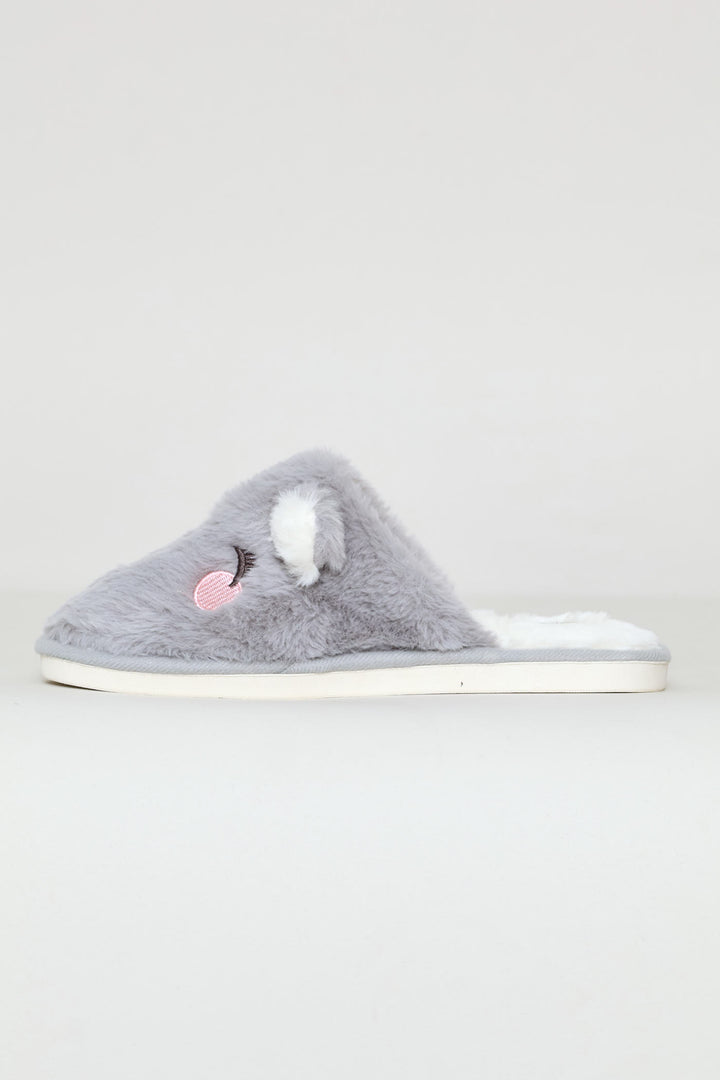 Koala Novelty Slipper - Grey