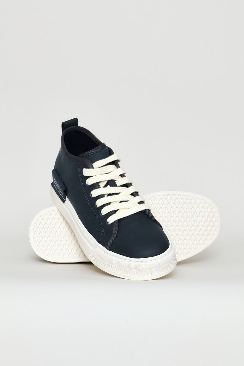 Alistair Hi Top Sneaker - Navy