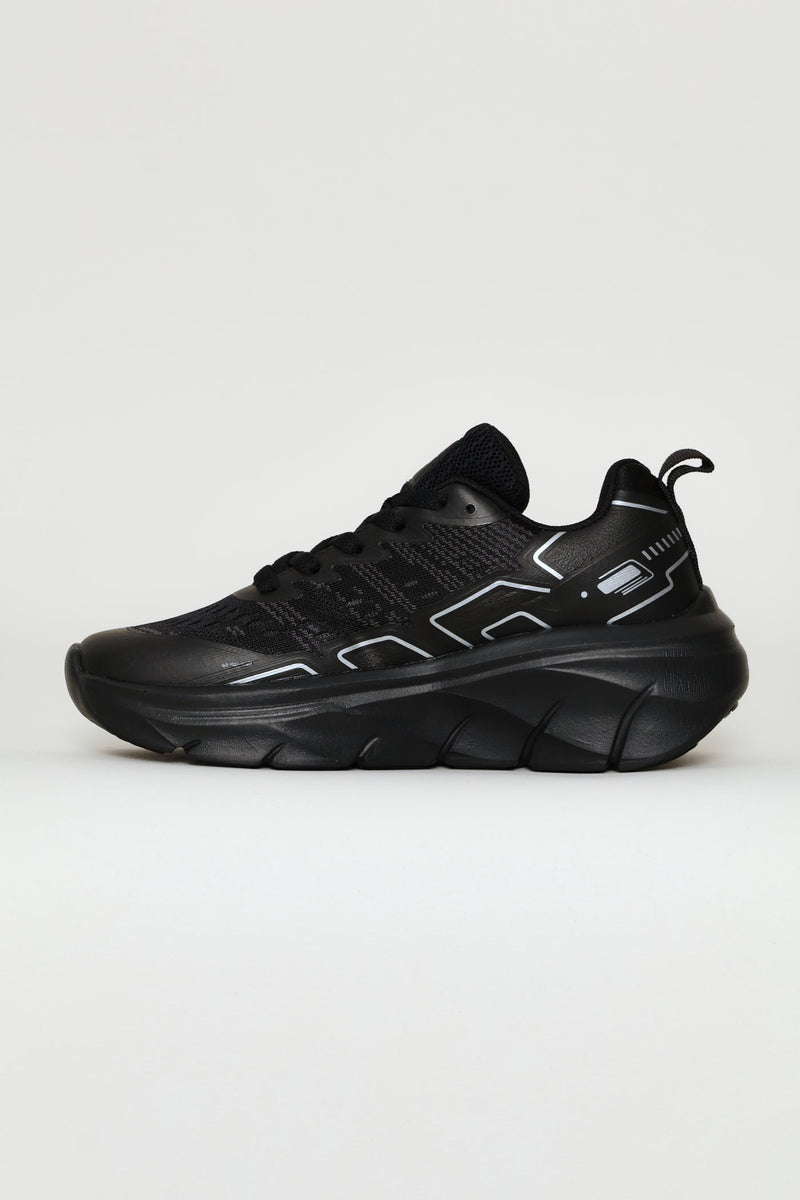 Boys Clifton Hiker Shoe - Black