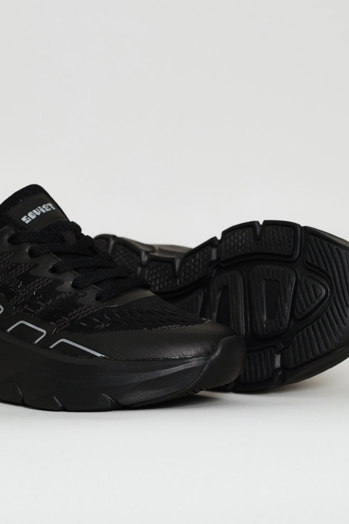 Boys Clifton Hiker Shoe - Black