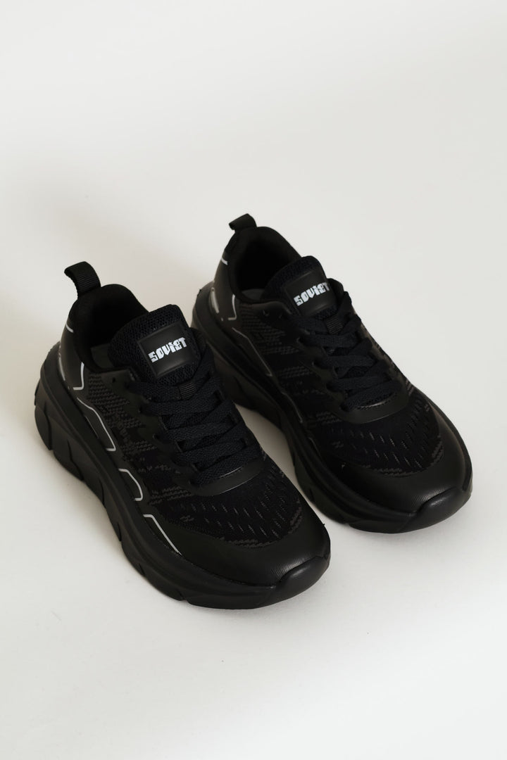 Boys Clifton Hiker Shoe - Black