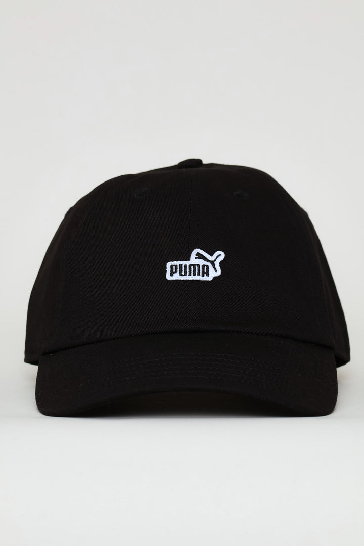 No. 1 Logo Patch Baseball Cap - Black