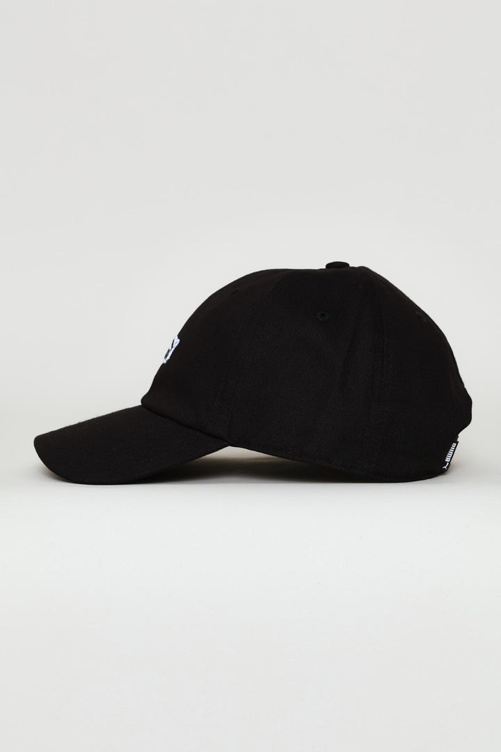 No. 1 Logo Patch Baseball Cap - Black
