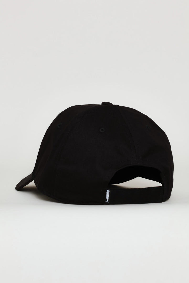 No. 1 Logo Patch Baseball Cap - Black