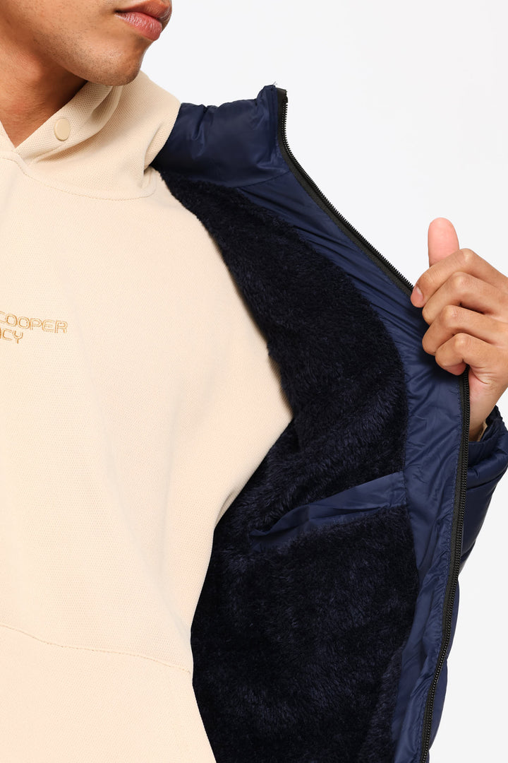 Billy Puffer Jacket - Navy