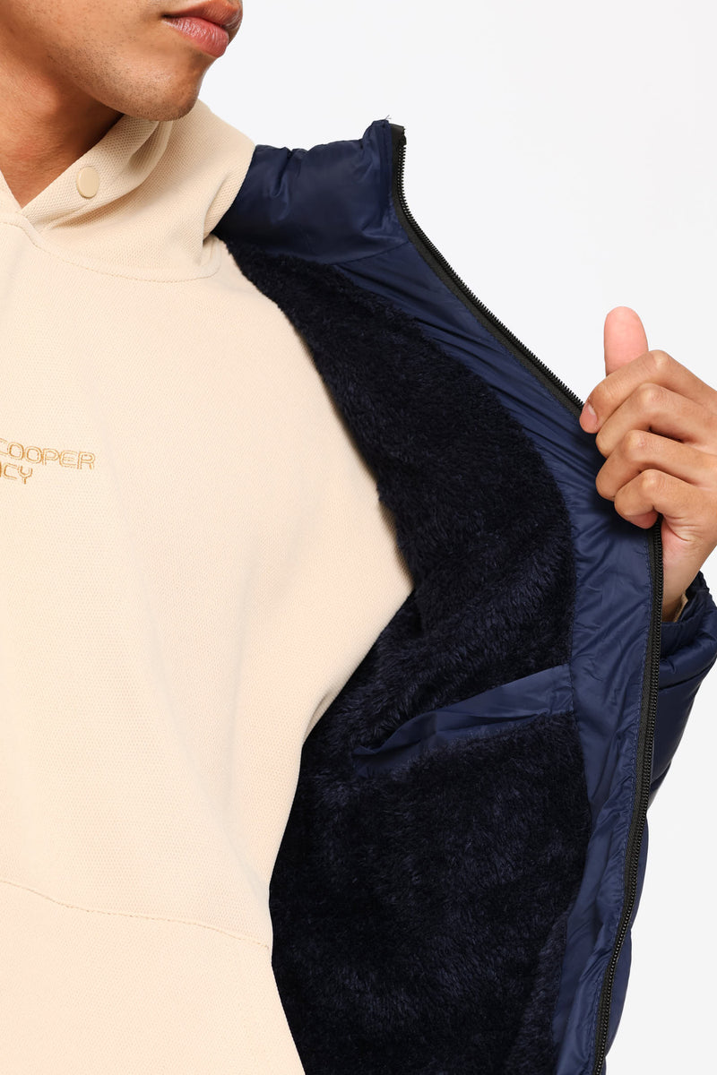 Billy Puffer Jacket - Navy