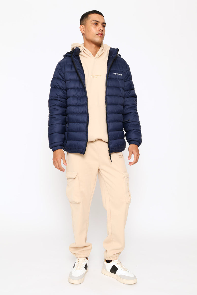 Billy Puffer Jacket - Navy