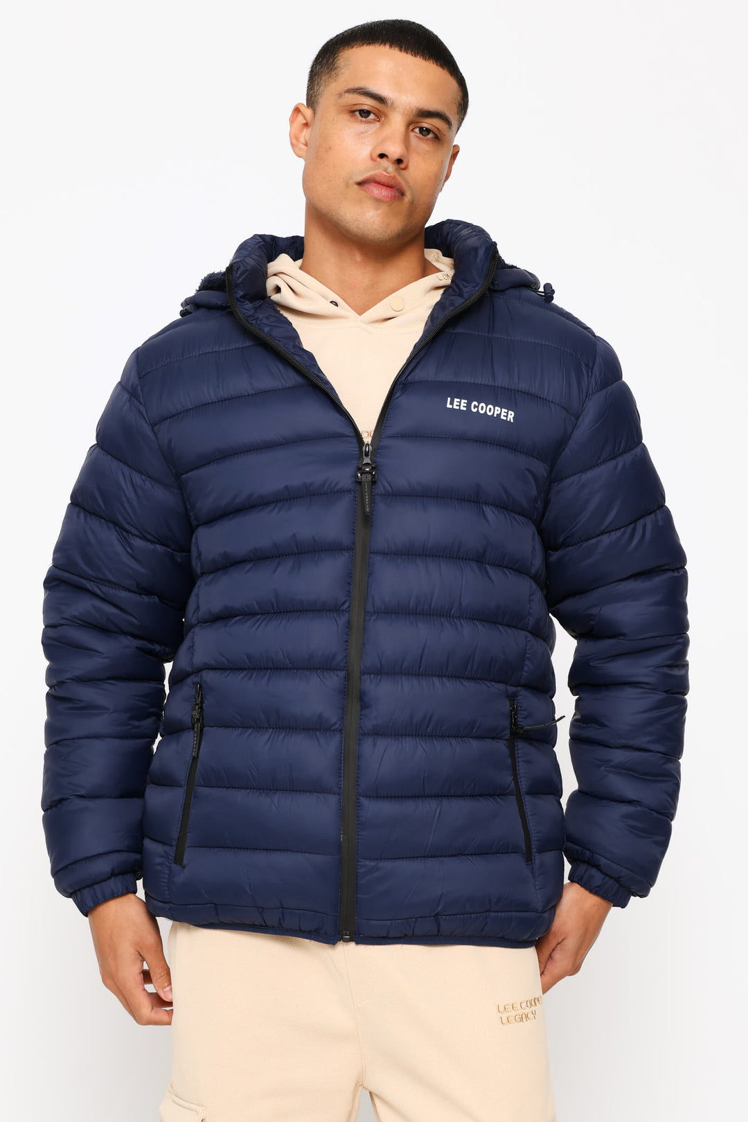 Billy Puffer Jacket - Navy
