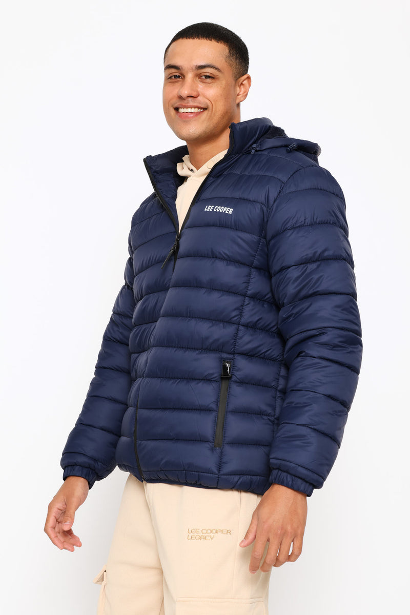 Billy Puffer Jacket - Navy