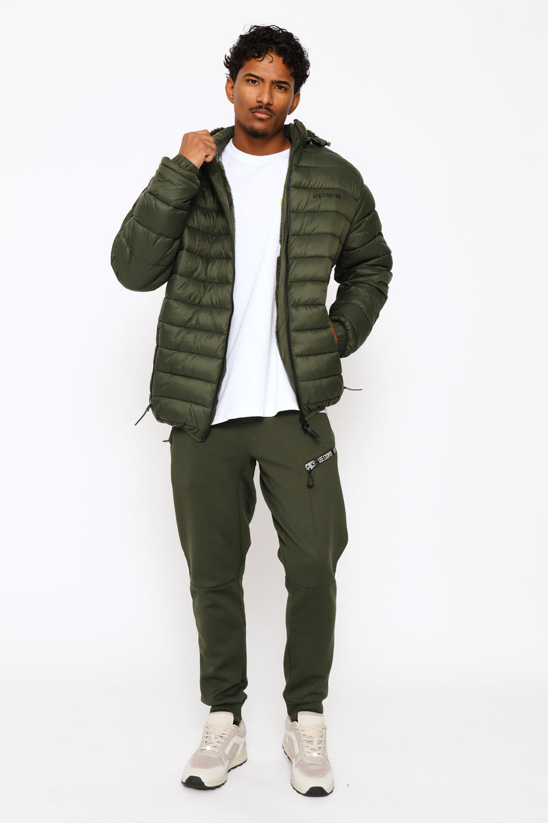 Billy Puffer Jacket - Olive