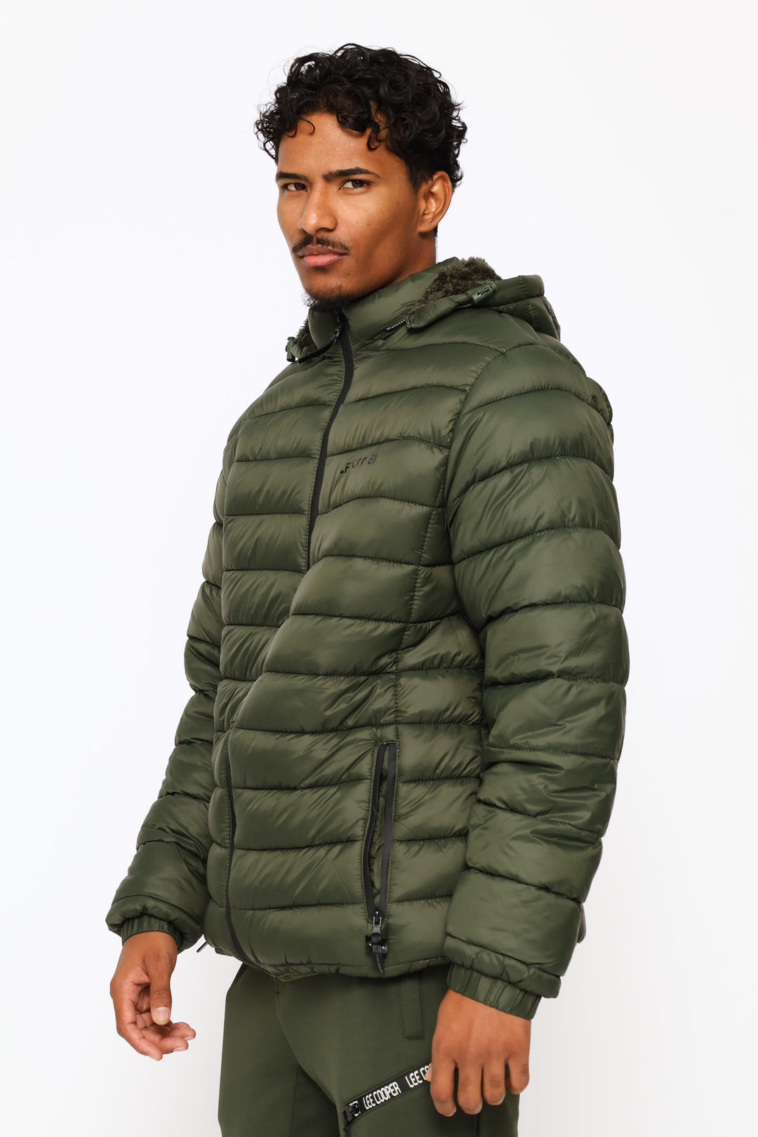 Billy Puffer Jacket - Olive