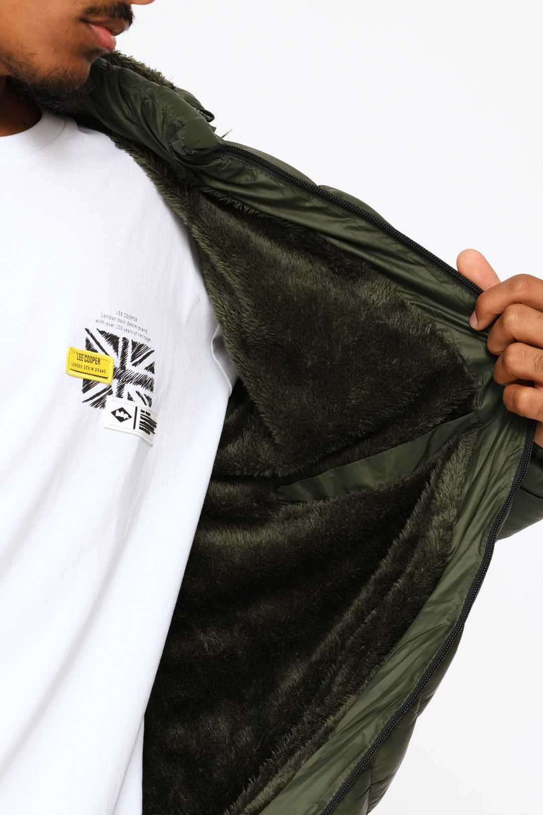 Billy Puffer Jacket - Olive