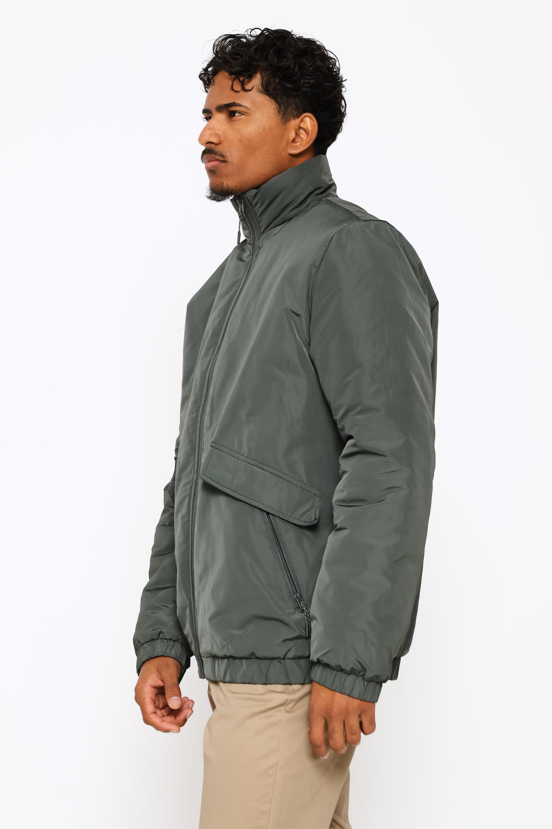 Winter Bomber Jacket - Dark Fatigue