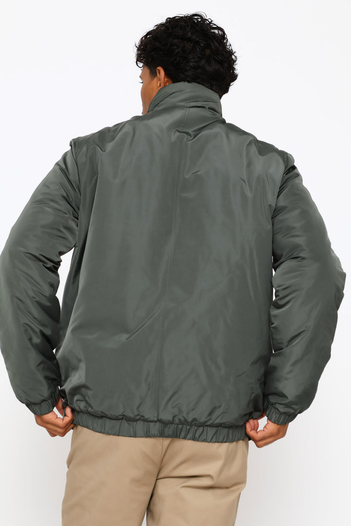 Winter Bomber Jacket - Dark Fatigue