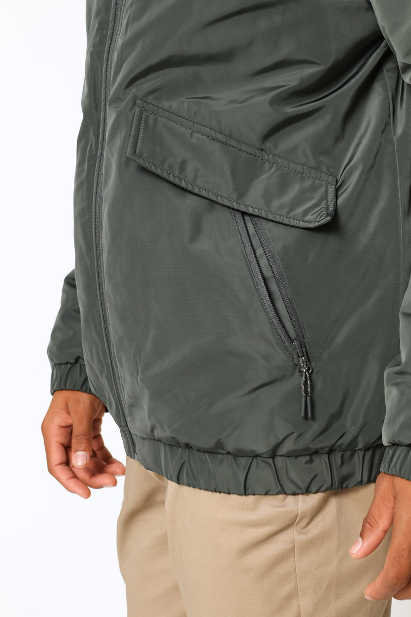 Winter Bomber Jacket - Dark Fatigue