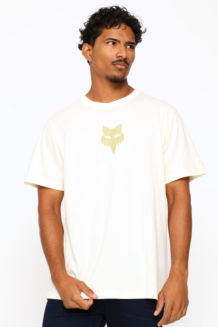 Fox Head Tee - Off White