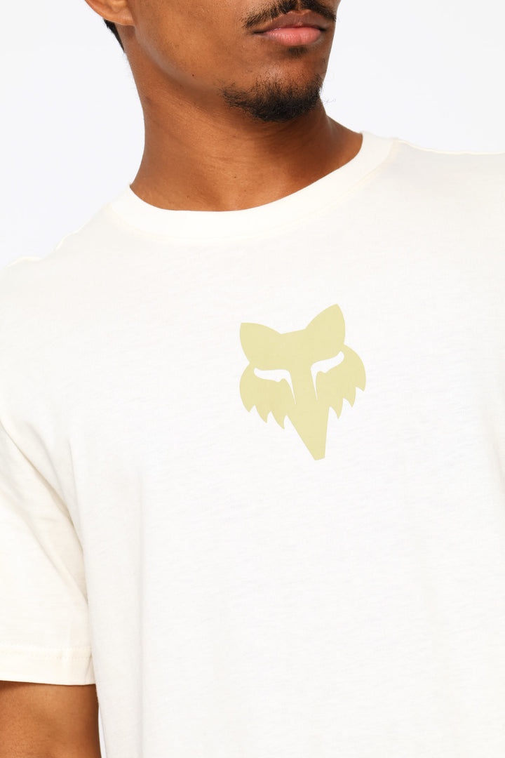 Fox Head Tee - Off White