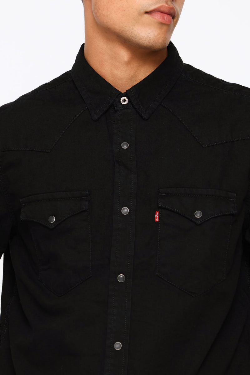 Classic Western Shirt - Black