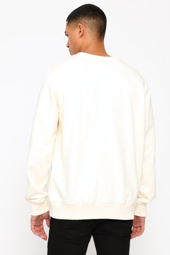 Free & Easy Crew Top - Off White
