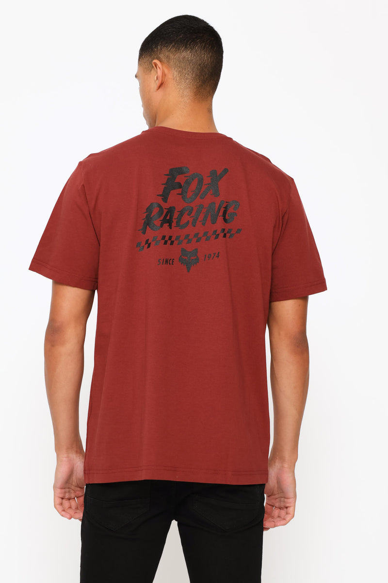 Shear Tee - Burgundy
