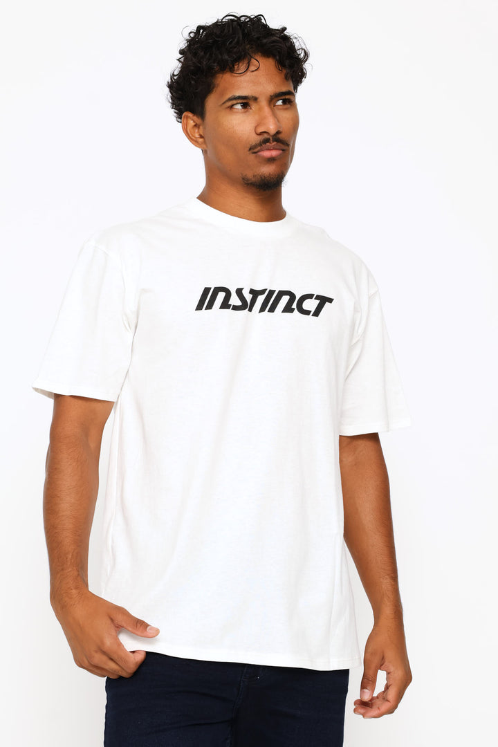 Classic Logo Tee - White