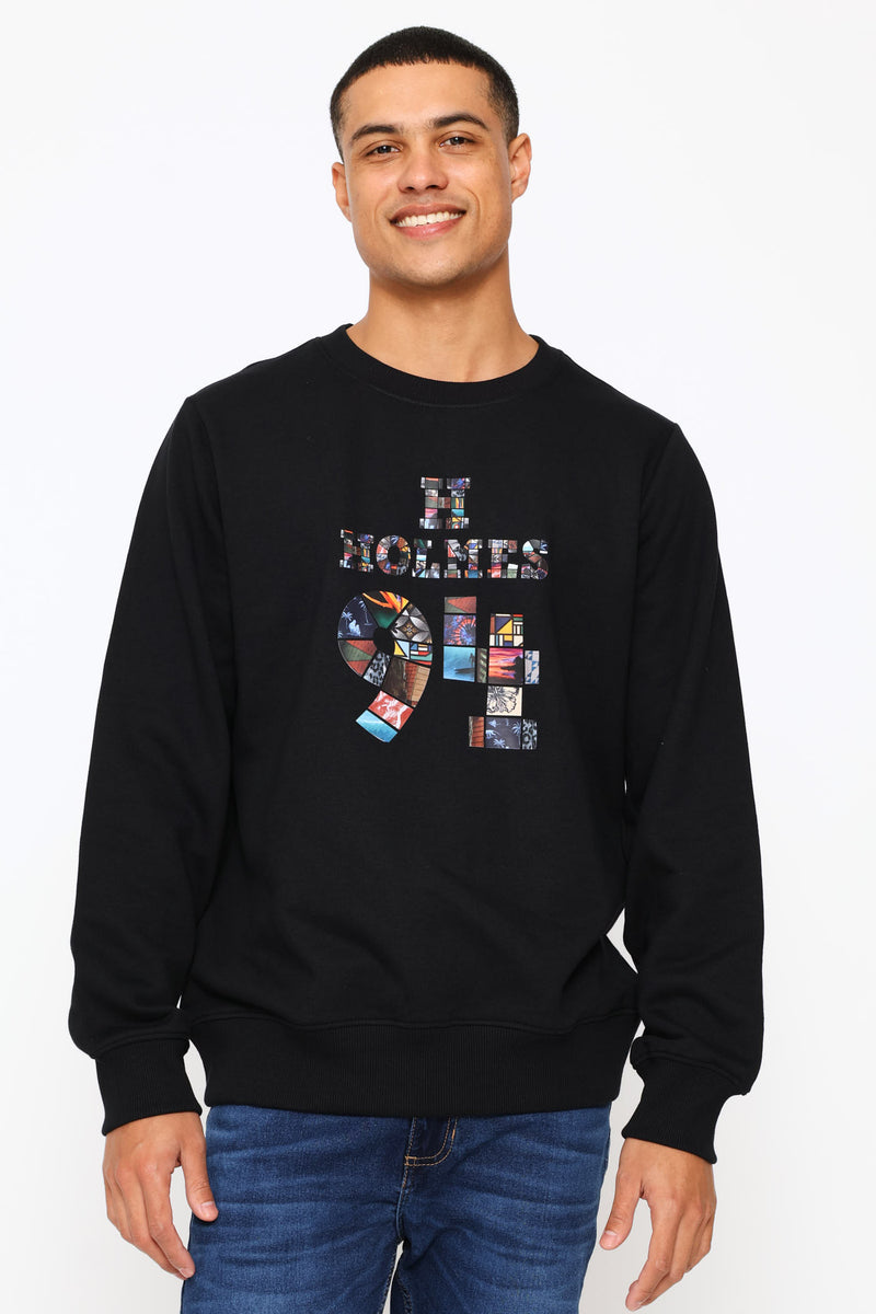 94 Crew Top - Black