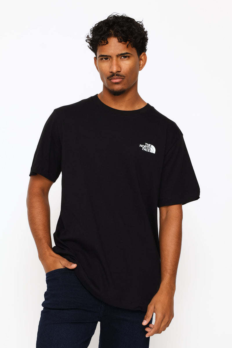 Mountain Sketch Regular Tee - Black
