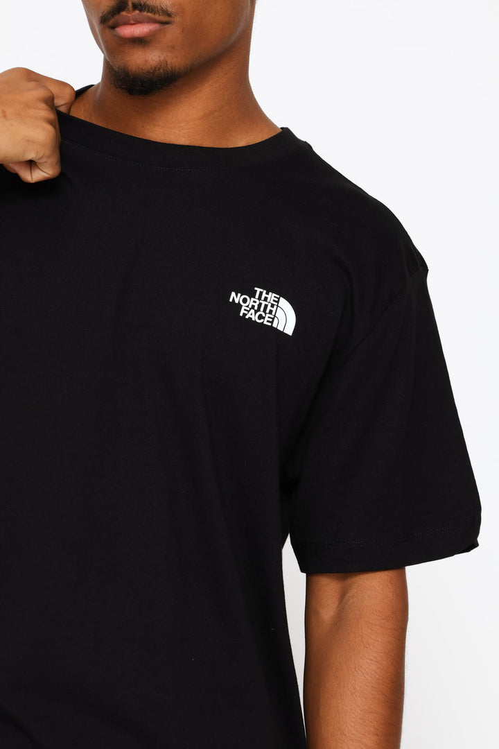 Mountain Sketch Regular Tee - Black