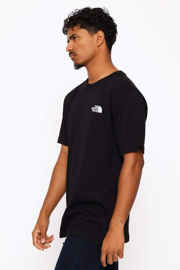 Mountain Sketch Regular Tee - Black