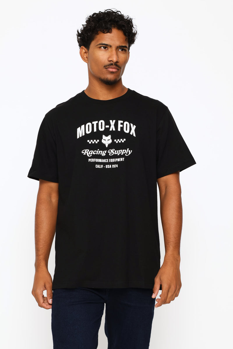 Racing Supply Tee - Black