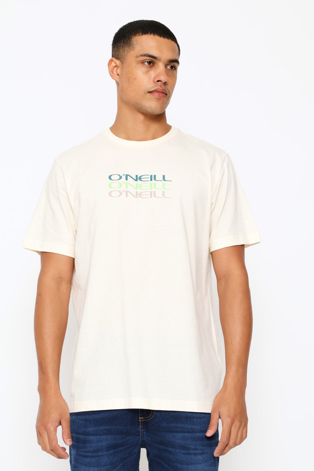 Triple Stack Tee - Off White