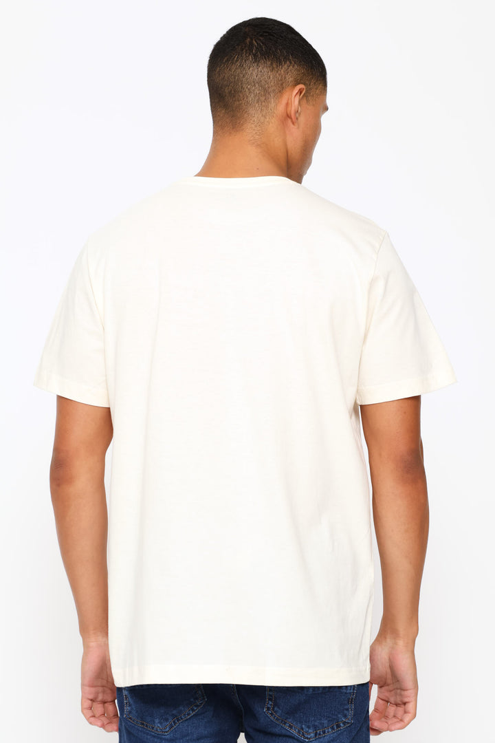 Triple Stack Tee - Off White