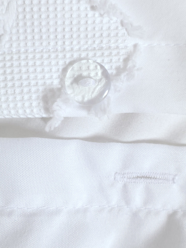 Clipped Medallion Floral Duvet Cover Set