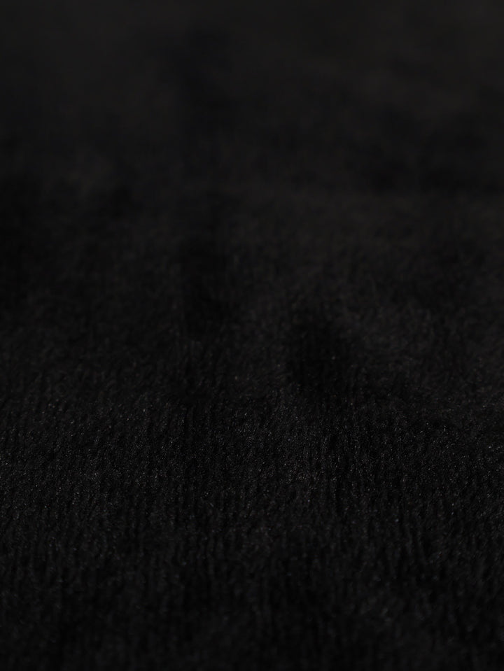 Coral Fleece Blanket - Black