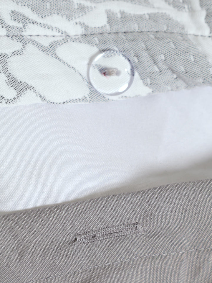 Quilted Foliage Duvet Cover Set