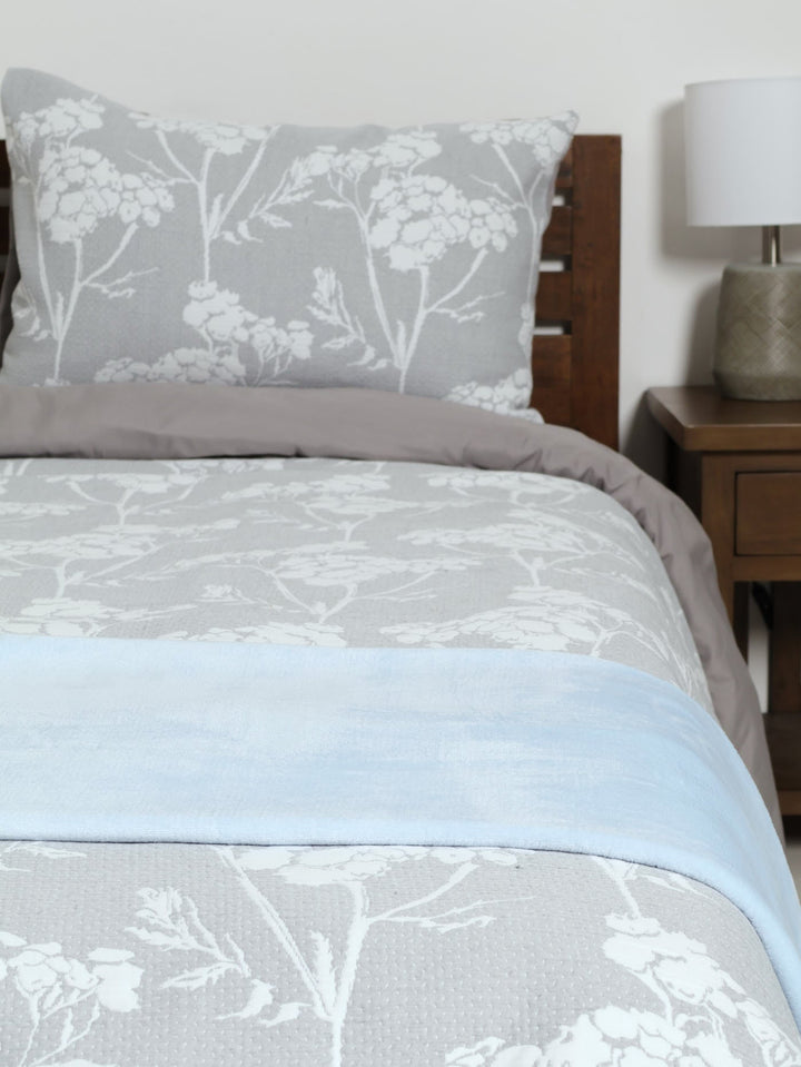 Coral Fleece Blanket - Lilac