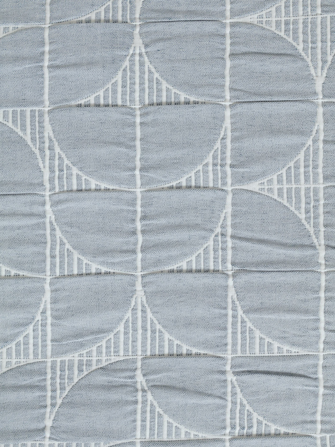 Jacquard Geo Circle Duvet Cover Set