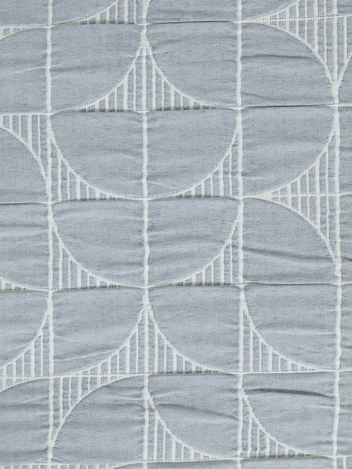 Jacquard Geo Circle Duvet Cover Set